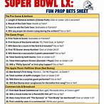 super bowl prop bet sheet 2021